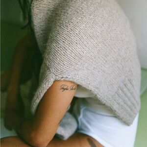 Minga Alissa Sweater - Baby Alpaca desert taupe S/M